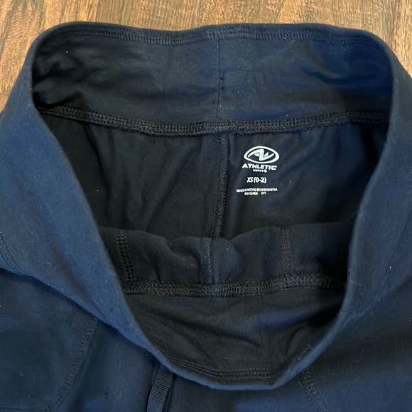 Athletic Works Blue Core Knit Capri Pants with Drawstring & Tee Size XS (0-2) - Picture 8 of 12